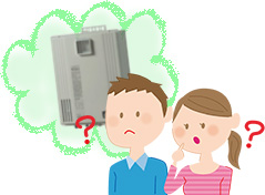 簡単な給湯器と湯沸し器の説明をします。